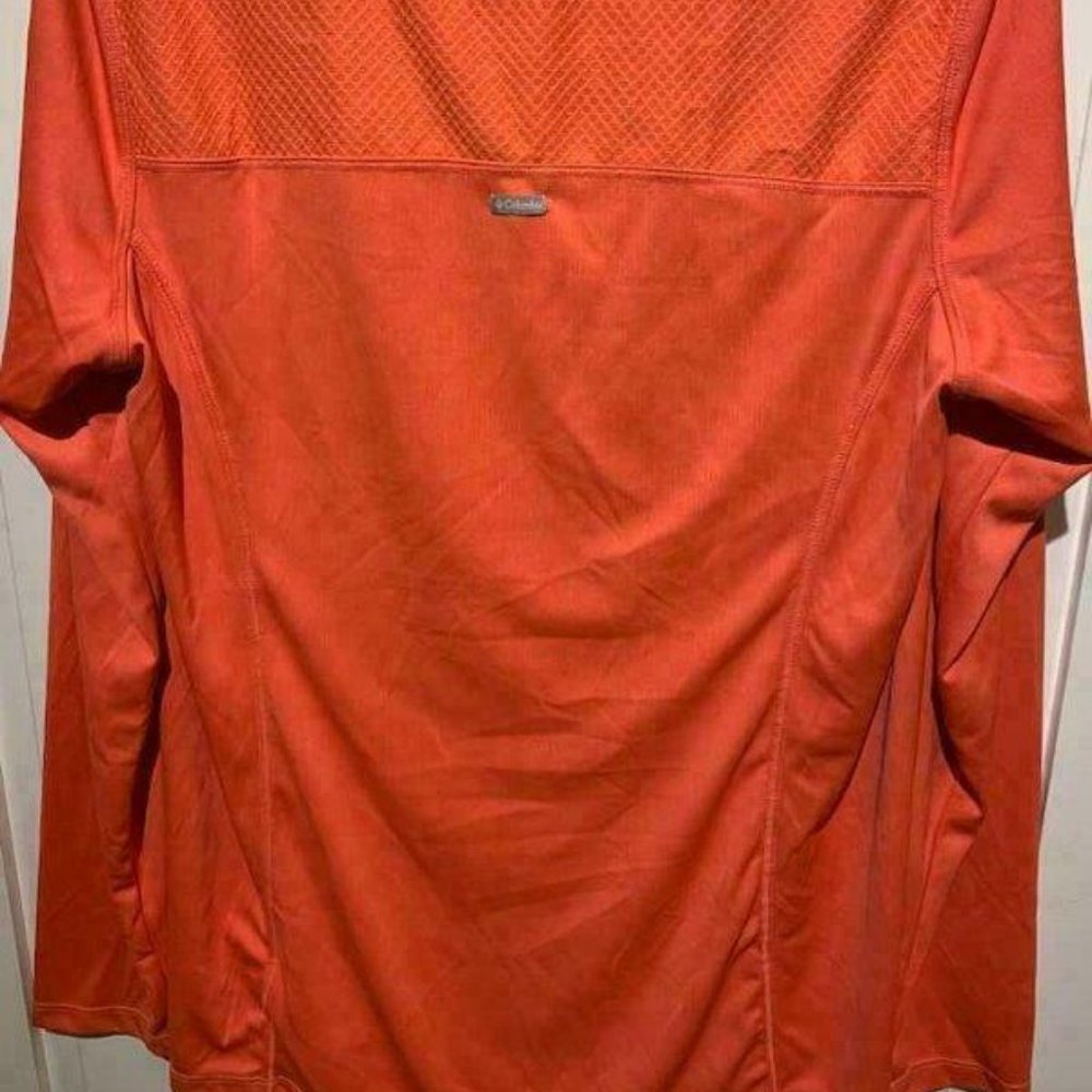 COLUMBIA Women Freezer Coil Omni-Wick Long Sleeve Protection Shirt-Blush Pink - Picture 6 of 8